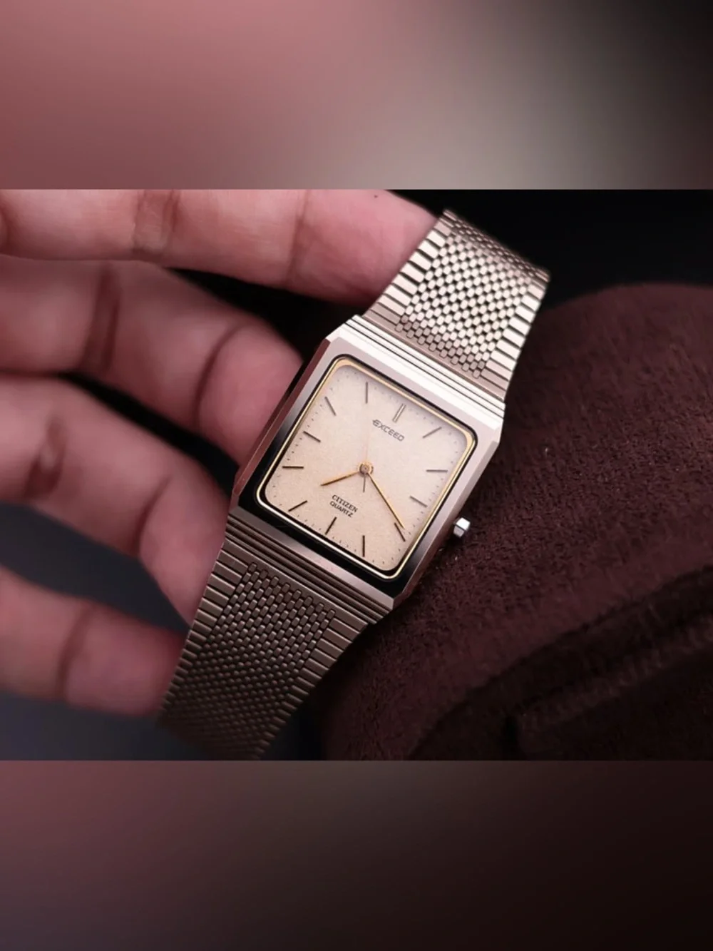 Vintage 1987 Citizen Quartz Exceed 2730-273958 Men’s Watch - Very Good Condition